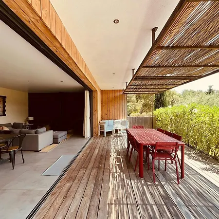 Peaceful Between Sea And Mountain In Corsica بيت للعطل