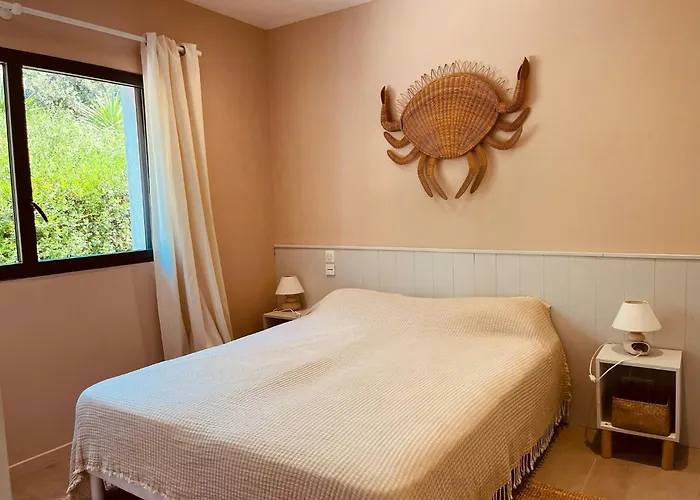 度假居 Peaceful Between Sea And Mountain In Corsica *