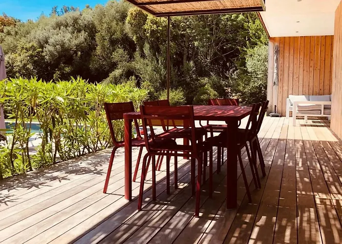 度假居 Peaceful Between Sea And Mountain In Corsica 里奇